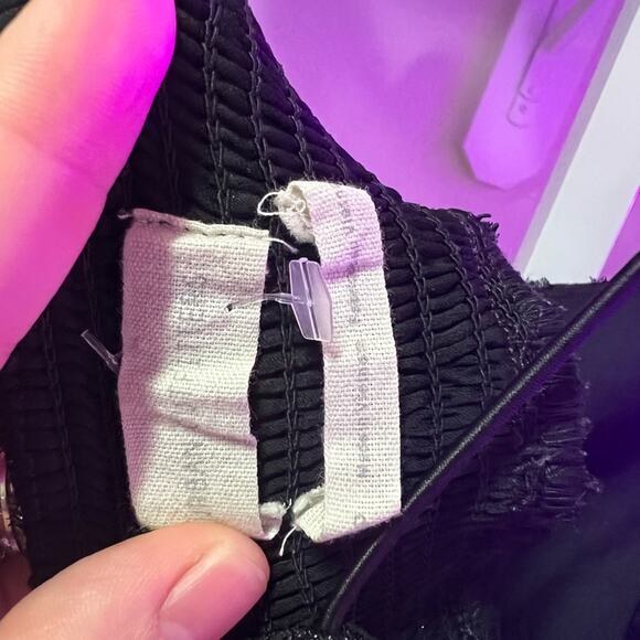 Urban Outfitters Black Camisole with Silver Accents - Picture 9 of 9